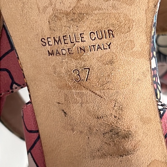 Laurence Dacade Floral Multicolor Heels - Picture 5 of 7